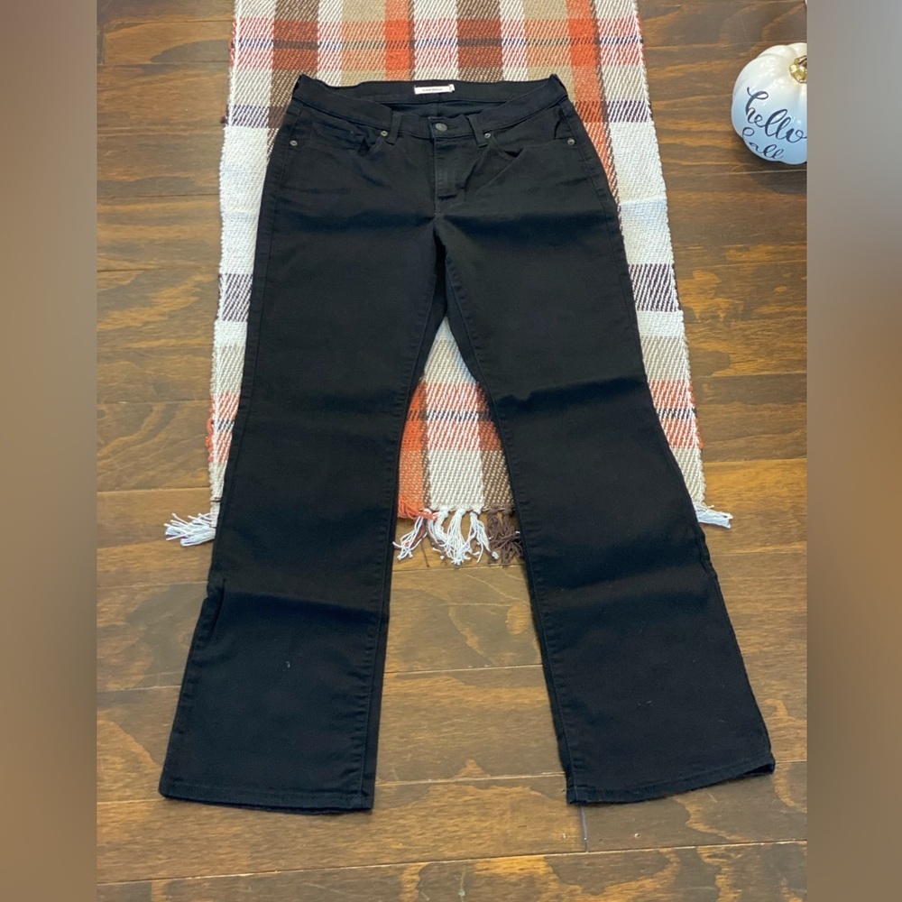 LEVIS Black Bootcut Classic Jeans 🖤👢